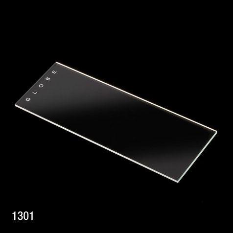 Microscope Slides, Glass, 25 x 75mm, 45° Beveled Edges, Clipped Corners, Plain, 72/Box, 20 Boxes/Case (10 Gross)-1331