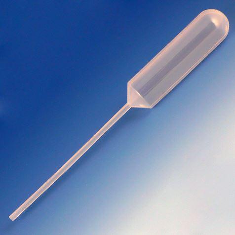 Transfer Pipet, 15.0mL, Narrow Stem, Large Bulb, 155mm, STERILE, 20/Bag, 25 Bags/Unit-139040-S20