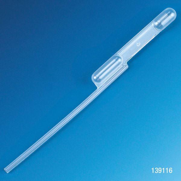 Transfer Pipet, Exact Volume, 200uL (0.20mL), 115mm Long, 500/Pack, 10 Packs/Case-139116