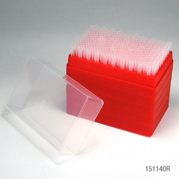 Pipette Tip, 1 - 200uL, Natural, for use with MLA, 200/Rack, 5 Racks/Stack-151140R