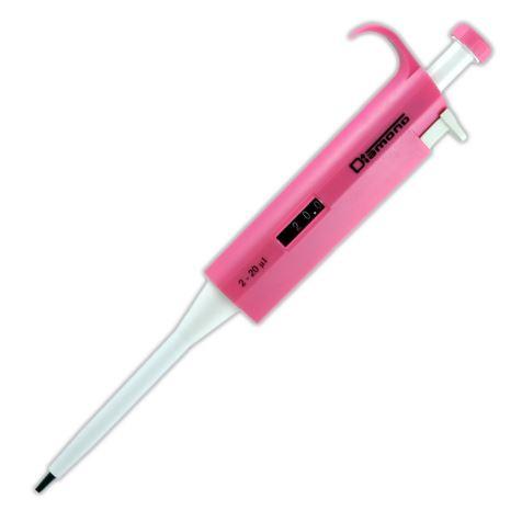 Pipette, Diamond, Adjustable Volume, 2 - 20uL, Pink-3301-20