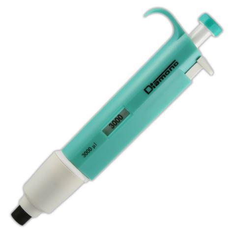 Pipette, Diamond, Fixed Volume, 3000uL (3mL), Light Green-3302-3000