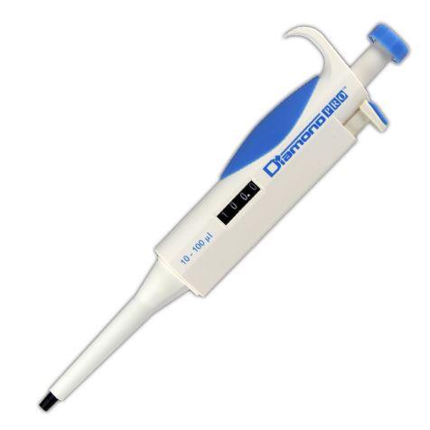 Pipette, Diamond PRO, Adjustable Volume, 10 - 100uL, Blue-3311-100