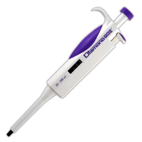 Pipette, Diamond PRO, Adjustable Volume, 20 - 200uL, Lavender-3311-200
