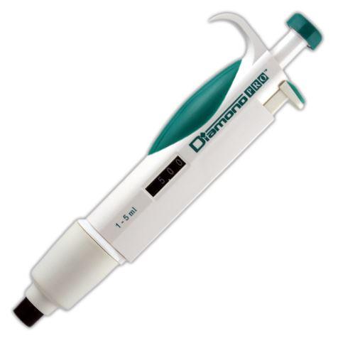 Pipette, Diamond PRO, Adjustable Volume, 1000 - 5000uL (1-5mL), Light Green-3311-5000