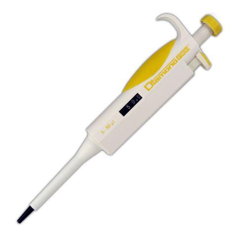 Pipette, Diamond PRO, Adjustable Volume, 5 - 50uL, Yellow-3311-50