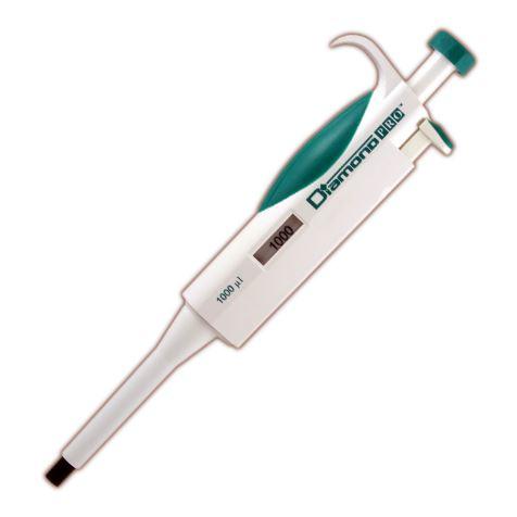 Pipette, Diamond PRO, Fixed Volume, 1000uL (1mL), Light Green-3312-1000