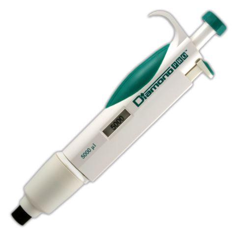 Pipette, Diamond PRO, Fixed Volume, 5000uL (5mL), Light Green-3312-5000