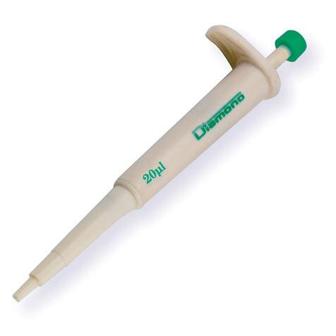 Pipette, Diamond Jr., 20uL, Green, Autoclavable-3322-20