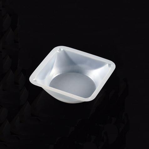 Weighing Boat, Plastic, Square, Antistatic, 41 x 41 x 8mm, PS, White, 7mL, 500/Cs - 3620