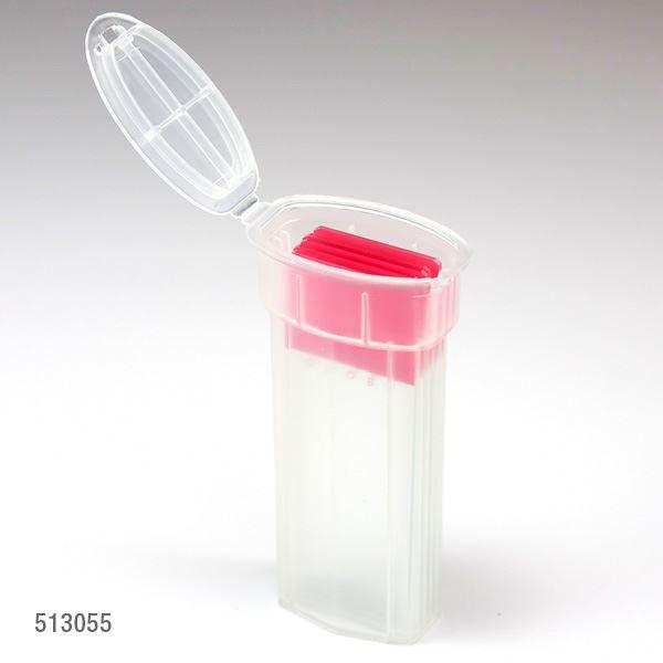 Slide Mailer, Polypropylene, Flip Top, for 5 Slides, Natural-513061