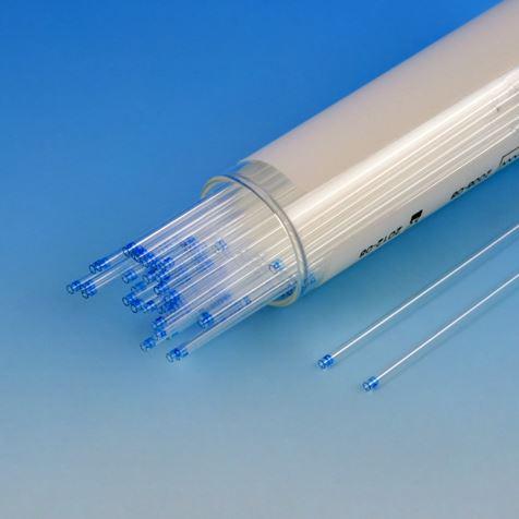 Capillary Tube, Microhematocrit, Soda Lime Glass, Blue Tip, Plain, 100/Vial, 10 Vials/Unit-51602