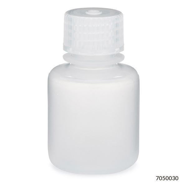 Bottle, Narrow Mouth, PP Bottle, Attached PP Screw Cap, 30mL, 12/Pack-7050030
