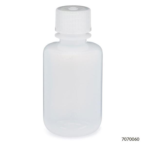 Bottle, Narrow Mouth, LDPE Bottle, Attached PP Screw Cap, 60mL , 12/Pack-7070060