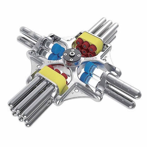 Rotor, Swing-Out, for use with GCC-MP Series Multi-Purpose Clinical Centrifuges, Aluminum Alloy, 4-Place for Buckets (Bucket / Tube adapters sold separately)-GCC-MP-SWING