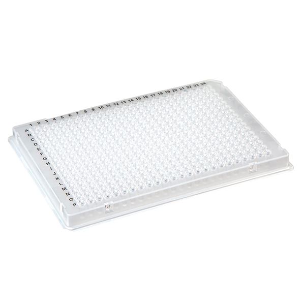 384-Well PCR Plate, A24 Single Notch design (ABI-Style), White-PCR-384-ABIW