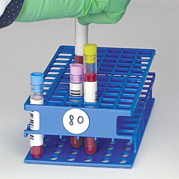 Wireless Tube Rack with RFID for CapTrack CT1 and CT2 models - Half size, 13mm, 36 place, Magenta-456445M-R