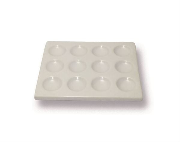 Spot Plate, Porcelain, 30 Wells - JSC030