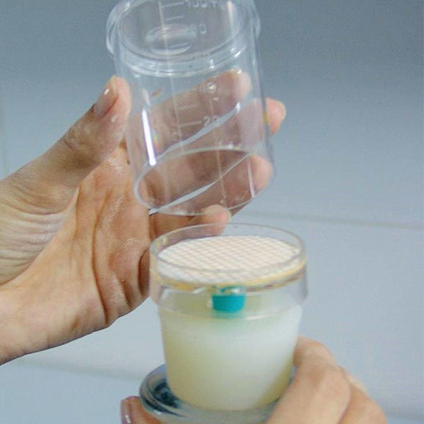 Disposable sterile microbiological filtration monitor units, 100 ml, white, gridded, MCE membrane filter 0.45µm, not welded, pack of 50 - MB-0027