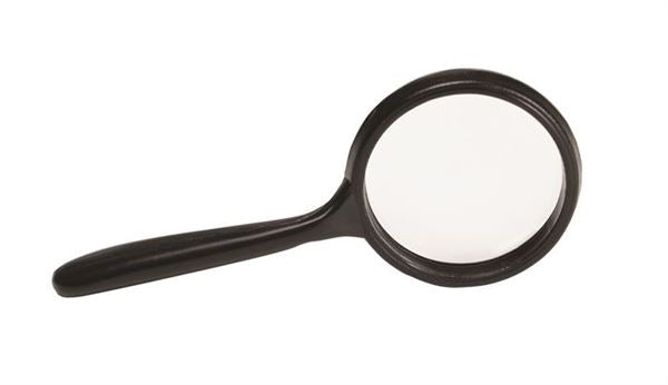 Hand Lens, Plastic Frame, 100mm Diameter - MFP100
