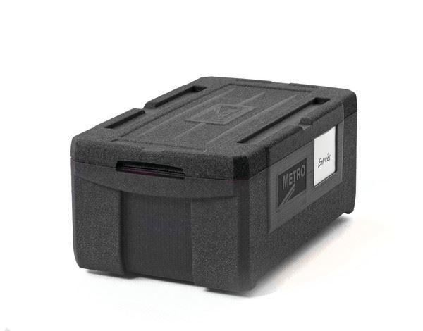 Mightylite ML180-BL Insulated Top-Load Food Carrier, Black