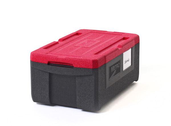Mightylite ML180 Insulated Top-Load Food Carrier, Red/Black