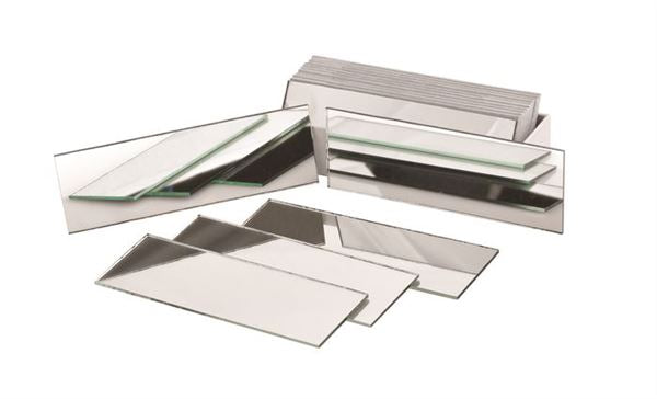 Plane Glass Mirror Strips, 6" X 2" - MSG6X2