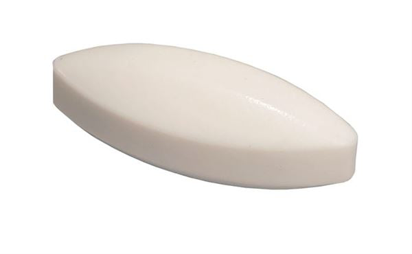 Stir Bar, Egg Shape, Blnt Edge, 15mmx7mm - MSHL15
