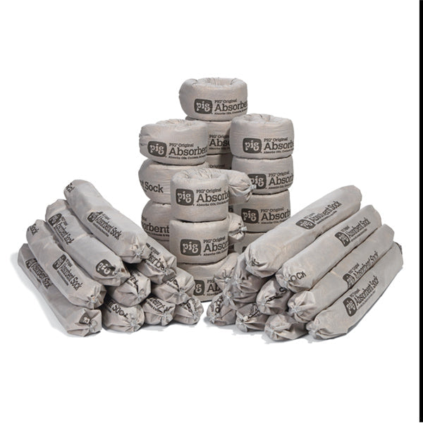 Pig Chem Guard Abs Socks, 48x3in 12/Box - PIG305