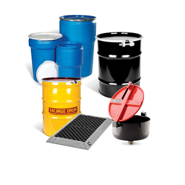 Tgt-Hd Un-Rated Stl Drum, Unlined 10 Gal Each - DRM686-ULD