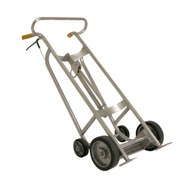 Steel Economy Drum Truck, Moldon Rubber Wheels Ea - DRM997-MRW