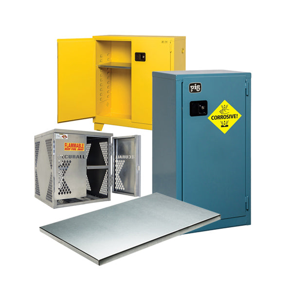 Pig Crrsv Safety Cabinet, Blue 60-Gal Each - CAB754-BL