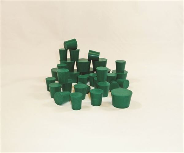 Neoprene Stoppers, Solid, #6.5, 1lb - NST6A-S