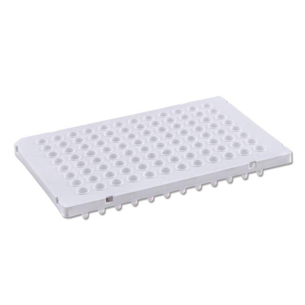 PCR Plates- 96 x 0.1ml (Low Profile/Fast) Semi Skirted- WHITE- 50/pk-P9601-SW