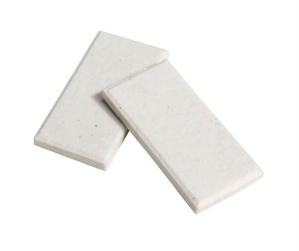 Streak Plates, 1" X 2", White - PSP001-W