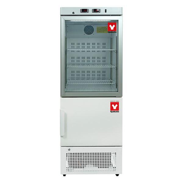 Yamato RFC301 Laboratory Refrigerator/Freezer Combination Unit 4 C(R), -30 C(F), Manual Defrost Freezer, 115v, 7 Cu. Ft. (R) 3 Cu. Ft. (F)