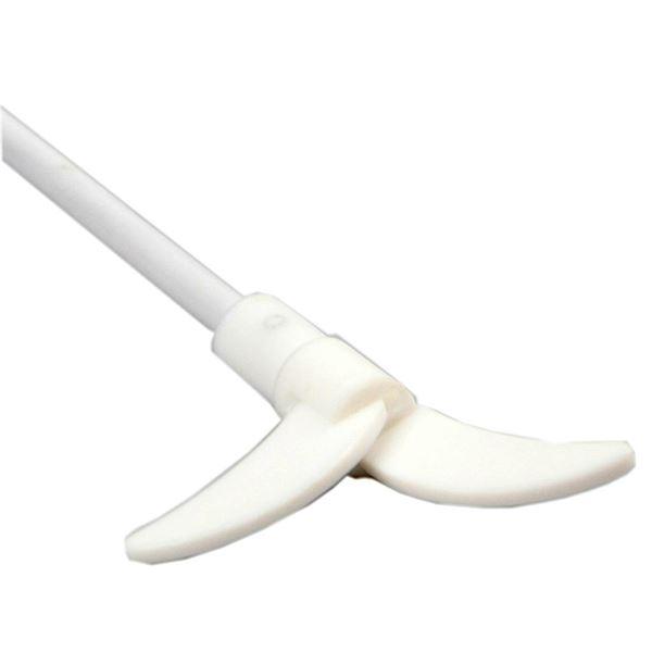 Centrifrugal stirrer, PTFE coated. Shaft 300mm long x 6mm diameter. Impeller 90mm diameter. - 18900078
