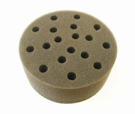 Foam Test Tube Insert for 18 test tubes 10mm - 18900021