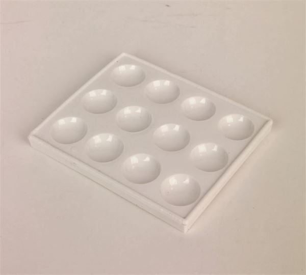 Spot Plate, 12 Cavity, Plastic - SPPL12