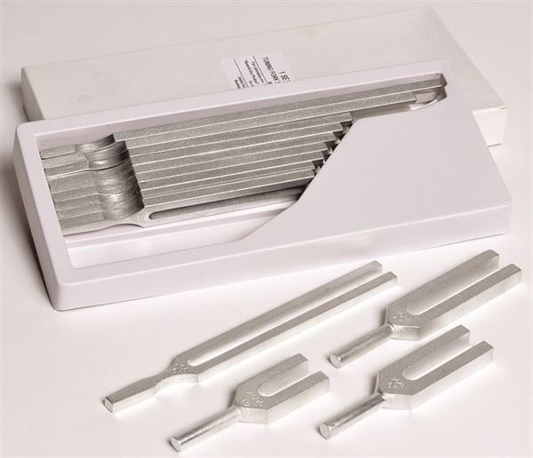 Tuning Fork Set Of 13, 100 Hz To 4096 Hz - TFSET13