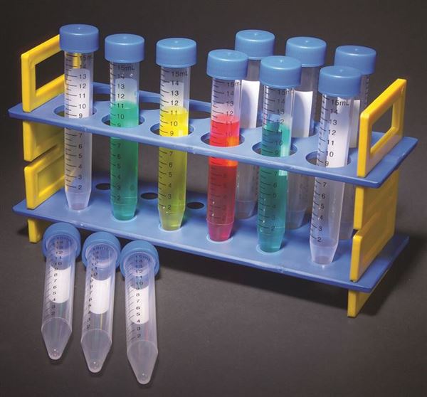 Test Tube Rack Set, Plastic Tubes - TTRSET-P