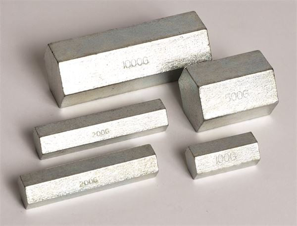 Hexagonal Mass Set Of 5, Plated - WHXP05