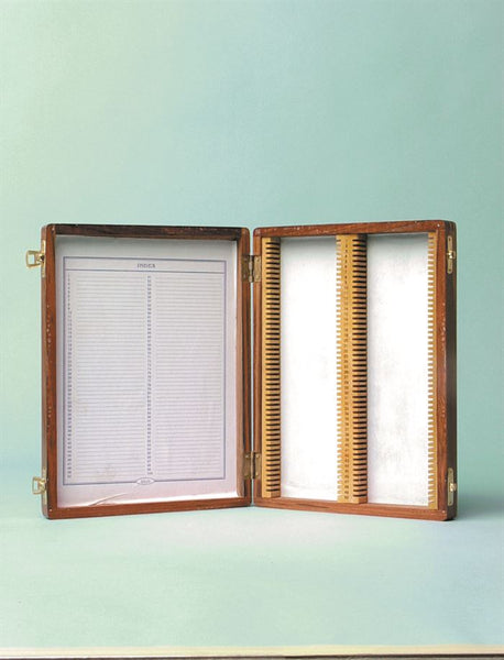 Slide Storage Boxes, Wooden, 50 Places - WSB050